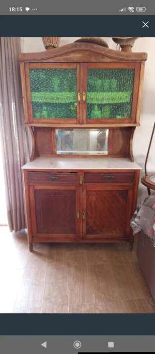 Mueble madera estilo retro,las tres piezas,OFERTAD