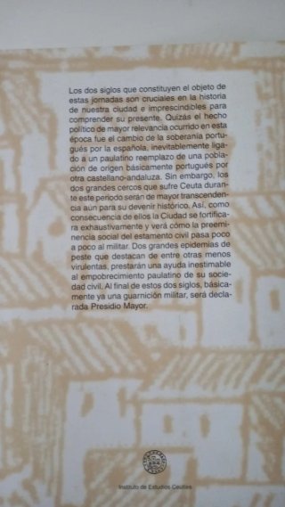 3 libros sobre HISTORIA DE CEUTA