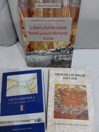 3 libros sobre HISTORIA DE CEUTA