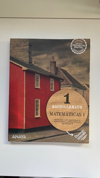 Matemáticas I 1 Bachillerato