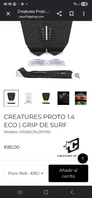 Grip Tabla Surf Creatures Proto 1.5 Ethan Ewing