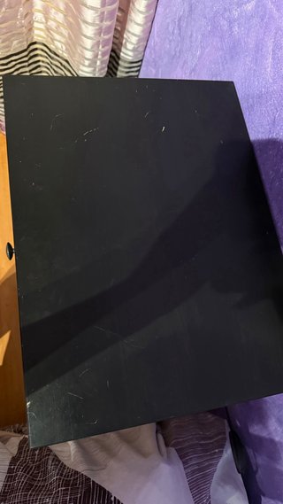 2 Mesitas de Noche Negras