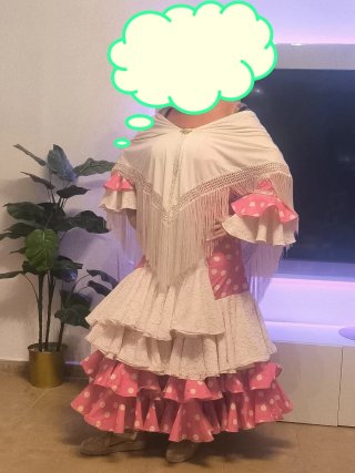 Traje de flamenca talla 44/46 negociable