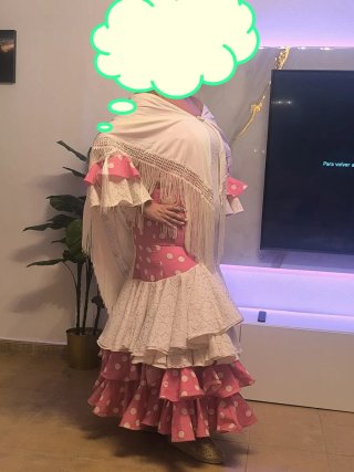 Traje de flamenca talla 44/46 negociable