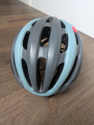 Casco Ciclismo Giro Gris y Azul