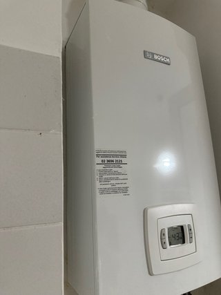 Scaldabagno a gas Bosch interno