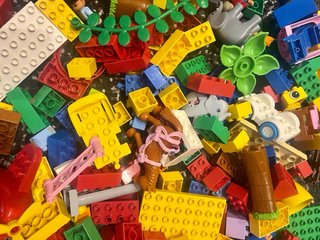 Lote Variado Piezas Lego Duplo Original
