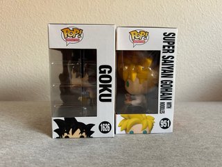 Lote Funko Pop Dragon Ball Z y GT