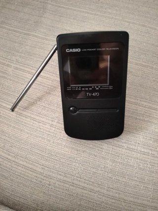 Casio TV-470 Televisor Portátil LCD