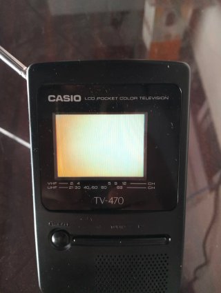 Casio TV-470 Televisor Portátil LCD