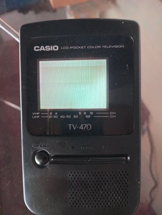 Casio TV-470 Televisor Portátil LCD