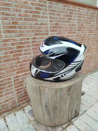 Casco de moto integral