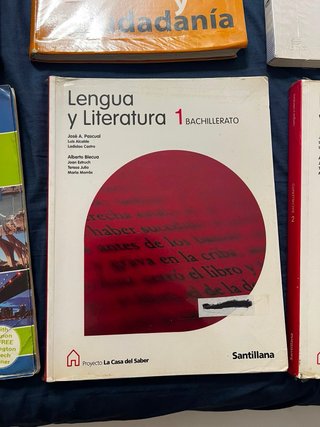 Libros de bachillerato
