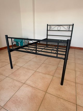 Letto Singolo in Ferro Battuto