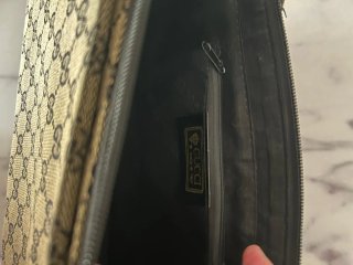 Bolso Gucci Beige y Gris