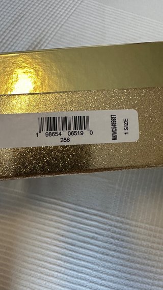 Gorro y bufanda Michael Kors Marrón y Dorado