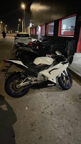 Aprilia RS 125 2T Blanca