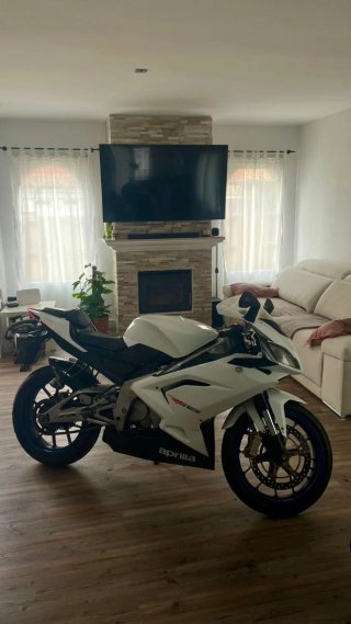 Aprilia RS 125 2T Blanca