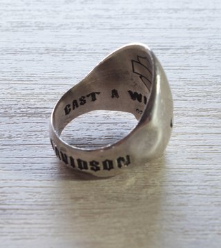 Anillo Harley Davidson de Plata 925, Calavera