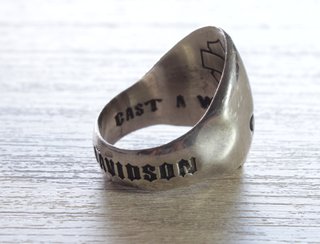 Anillo Harley Davidson de Plata 925, Calavera