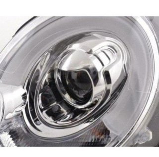 Faros Luz Diurna Mini One/Cooper 06-10 Cromo