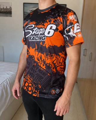 Camiseta Stage6 Racing – estilo moto / scooter