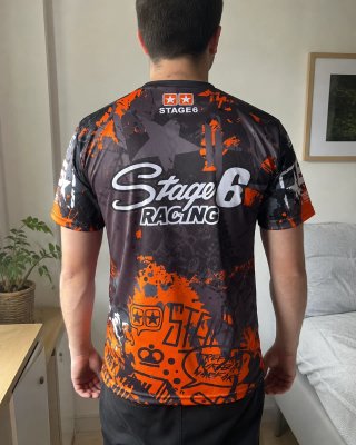 Camiseta Stage6 Racing – estilo moto / scooter