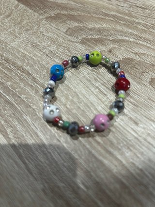 Pulsera brillante multicolor