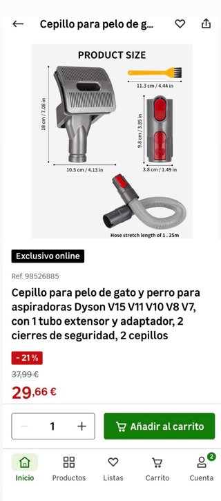 Accessorio Dyson per la cura degli animali domestici