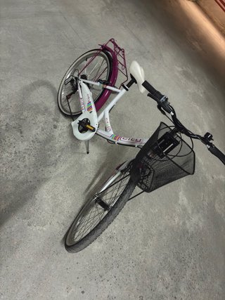 Bicicleta niña 24 J City con cesta