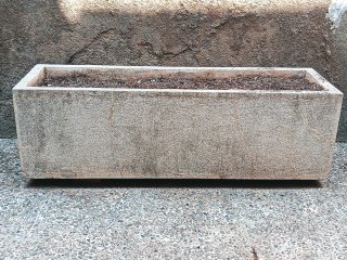 Conjunto de 3 jardineras de piedra