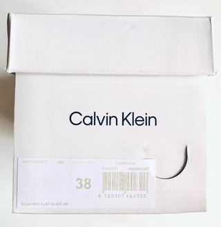 Sandalias Calvin Klein Beige y Blancas