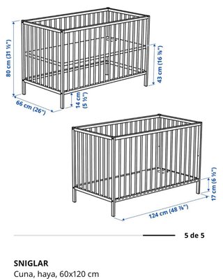 Cuna IKEA Sniglar