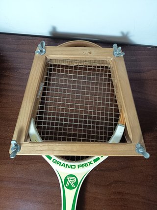 Raqueta Madera Vintage RENO Grand Prix