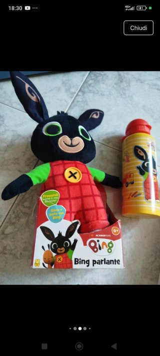 Lotto tema di Bing ..peluche, puzzle, libri etc