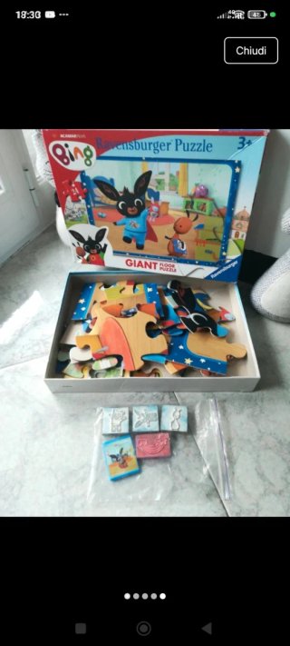 Lotto tema di Bing ..peluche, puzzle, libri etc