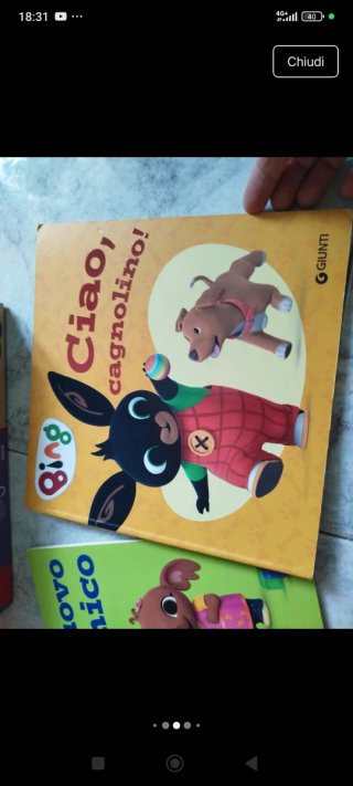 Lotto tema di Bing ..peluche, puzzle, libri etc