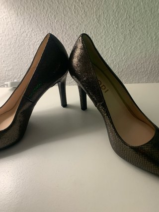 Zapatos Lodi Talla 39 Dorados/Plateados
