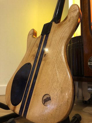 Guitarra Eléctrica Epoxi Madera