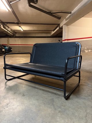 Divano letto Ikea HAMMARN 2 posti grigio