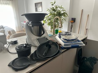Thermomix TM6 con accesorios repostería