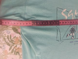 Camiseta verde con estampado Squash Talla XL