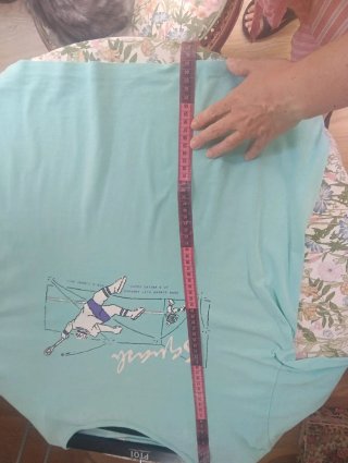 Camiseta verde con estampado Squash Talla XL