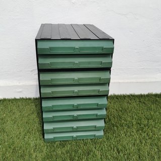 4 Cajoneras Modulares Apilables 8 Cajones
