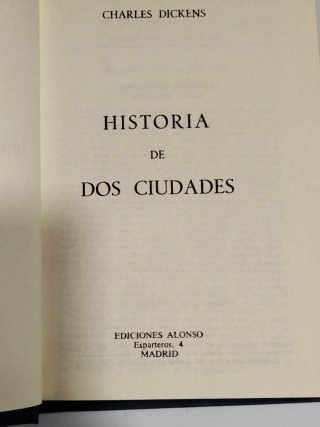 HISTORIA DE DOS CIUDADES