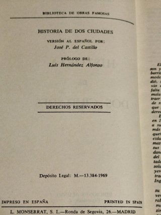 HISTORIA DE DOS CIUDADES
