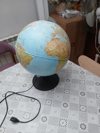 Globo terráqueo educativo Con luz