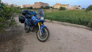 BMW 650 Strada/Funduro Azul