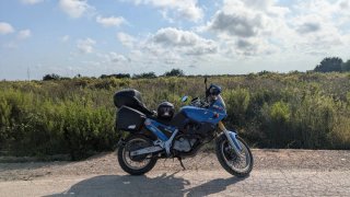 BMW 650 Strada/Funduro Azul