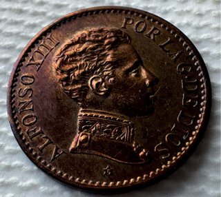 1 Céntimo Alfonso XIII 1906
